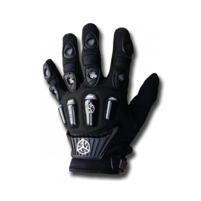 Siyah Mx14 Yazlık Korumalı Motosiklet Eldiveni