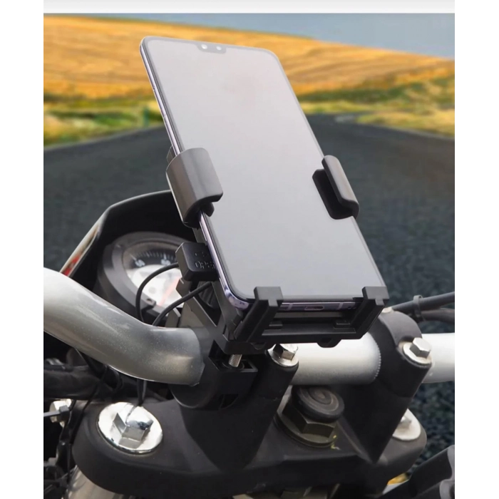 Telefon Tutucu Pratik Tuşlu Ayna Bağlantılı