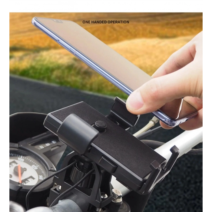 Telefon Tutucu Pratik Tuşlu Ayna Bağlantılı