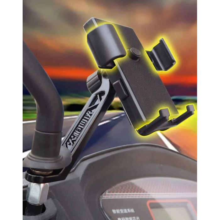 Telefon Tutucu Pratik Tuşlu Ayna Bağlantılı