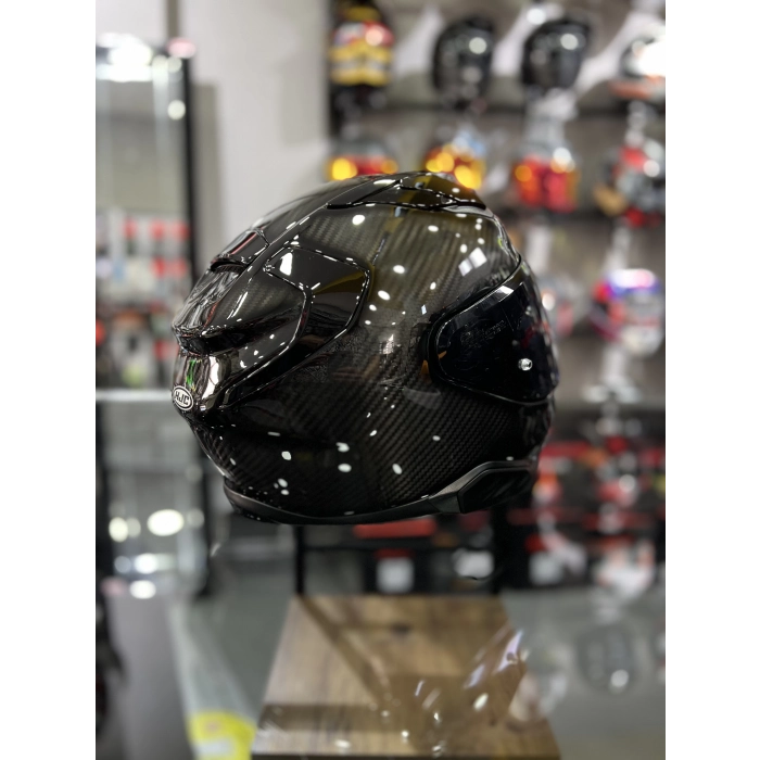 F71 KASK KARBON SİYAH ŞEFFAF VİZÖRLÜ