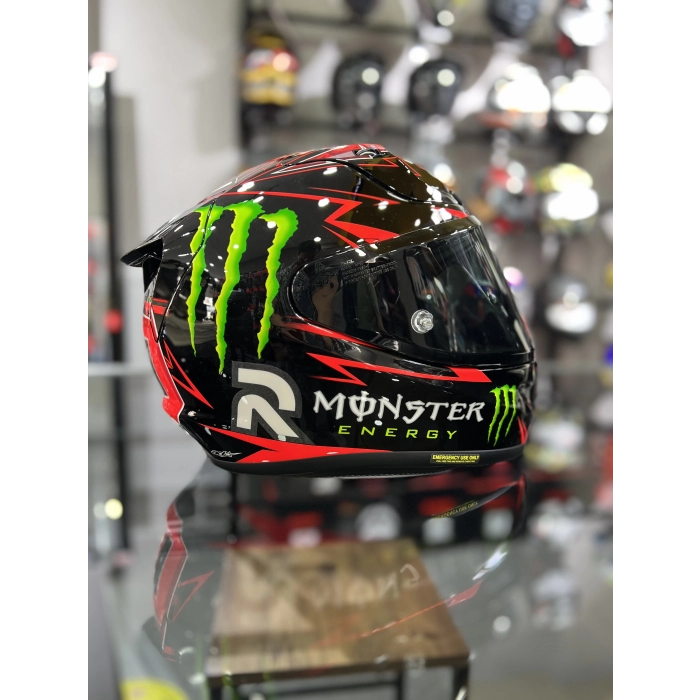 RPHA12 KASK QUARTARARO SİYAH VİZÖRLÜ