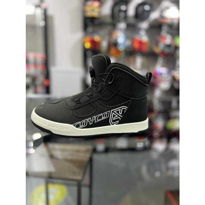 Kısa Motosiklet Botu Atop Bağcık Sistemli