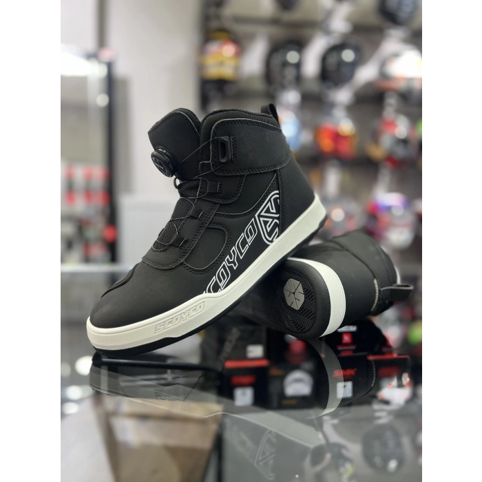 Kısa Motosiklet Botu Atop Bağcık Sistemli