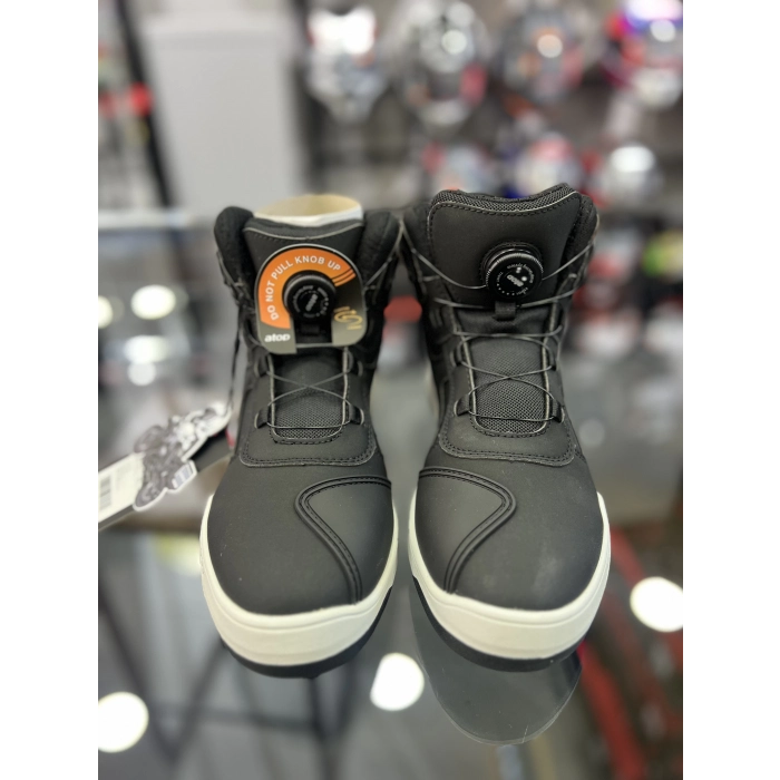 Kısa Motosiklet Botu Atop Bağcık Sistemli