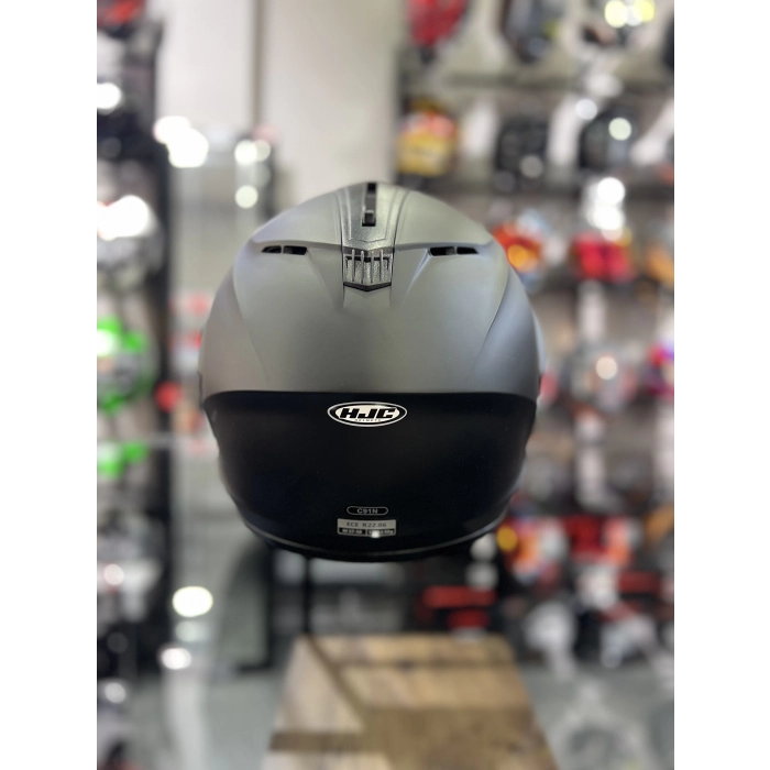 C91N KASK SEMI FLAT SİYAH