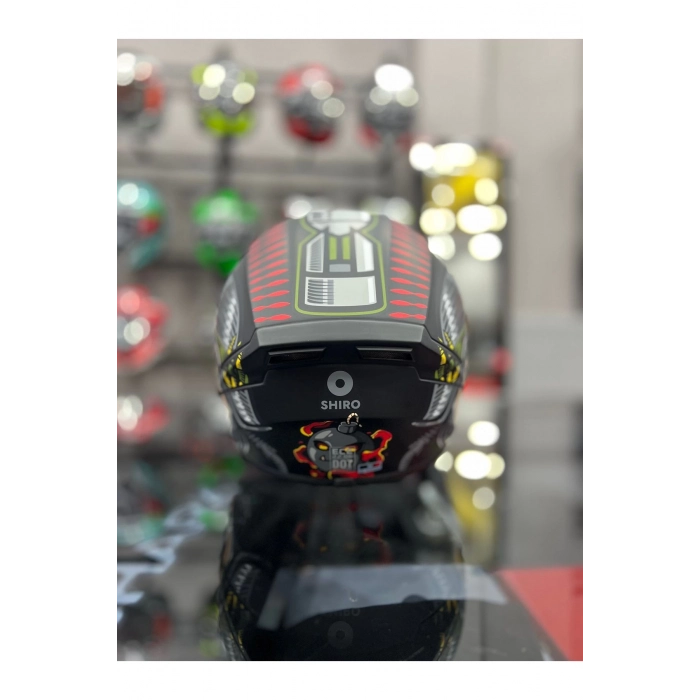 FIGHTER KAPALI KASK GOLD VİZÖR motozilla