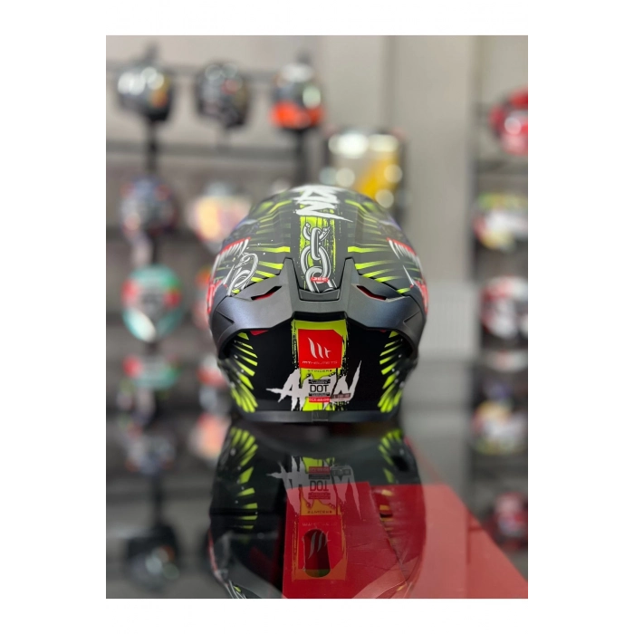 Helmets Stinger 2 AKIN Şeffaf Vizörlü MOTOZILLA.