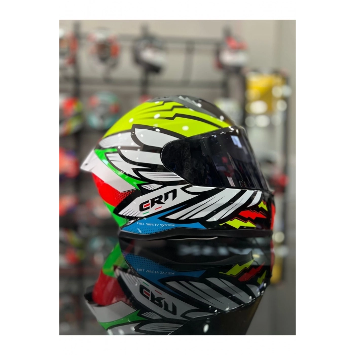 HELMETS KAPALI KASK ANGEL ŞEFFAF VİZÖRLÜ MOTOZİLLA
