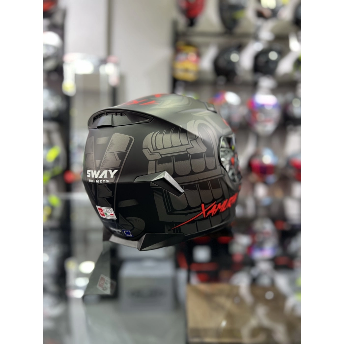 820 Xamuari Gümüş Vİzör