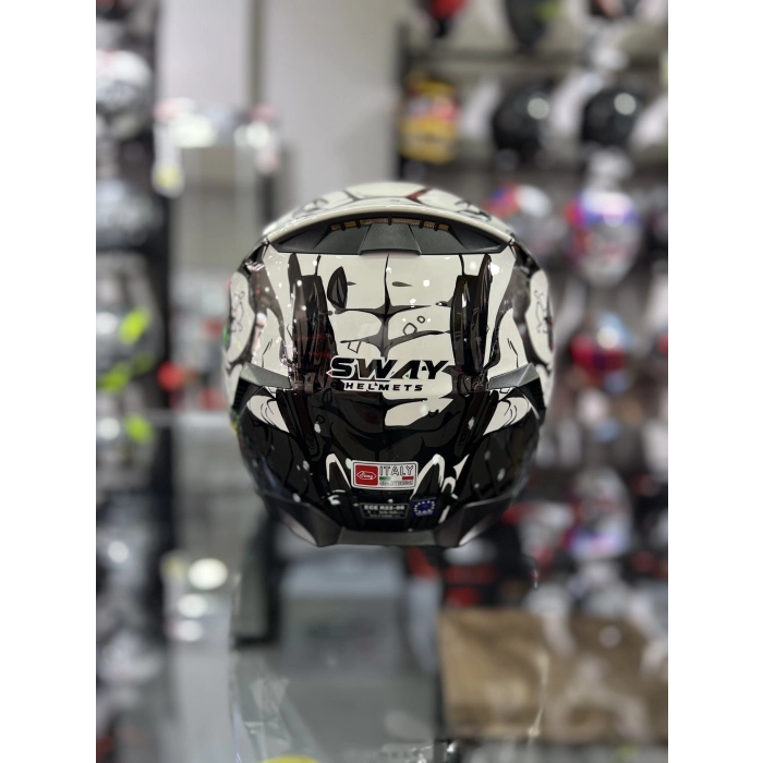 820 Beast Gümüş Vizör