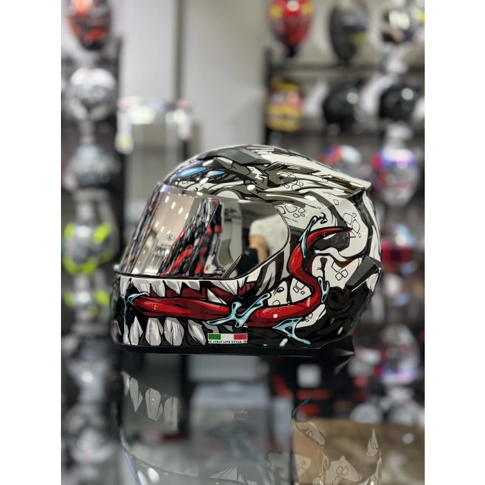 820 Beast Gümüş Vizör