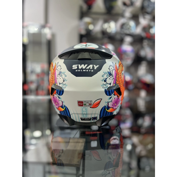 820 DAKAR 5 BALIK GÜMÜŞ VİZÖRLÜ