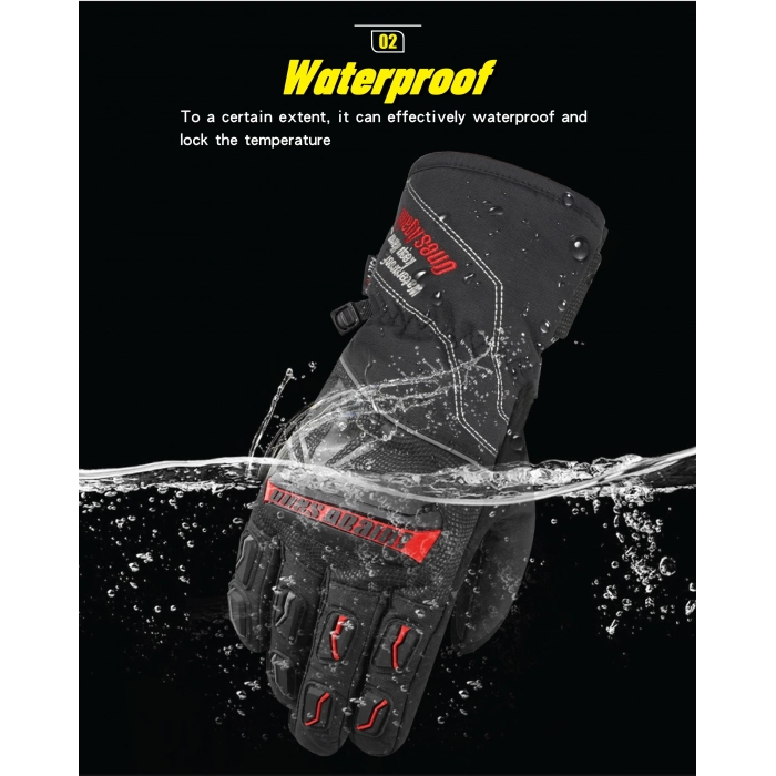 Kışlık Su Geçirmez Motorcu Eldiven