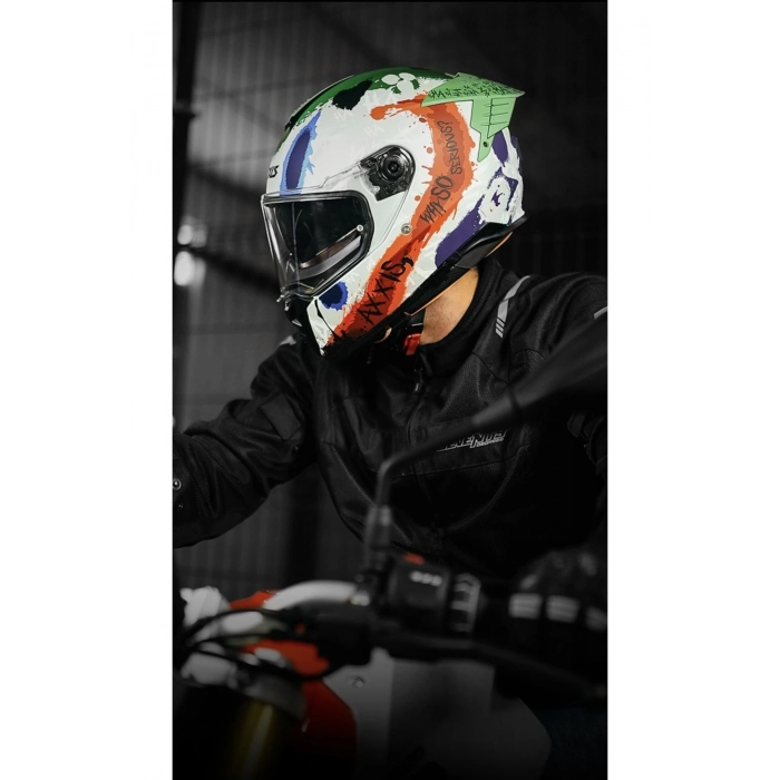 HAWK JOKE A2 MAT MOTOSİKLET KASKI