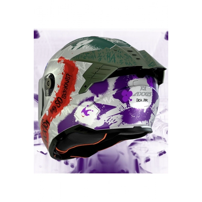 HAWK JOKE A2 MAT MOTOSİKLET KASKI