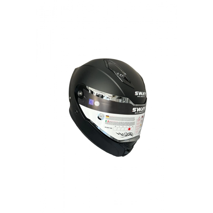 SW 850 Mat Siyah Kask