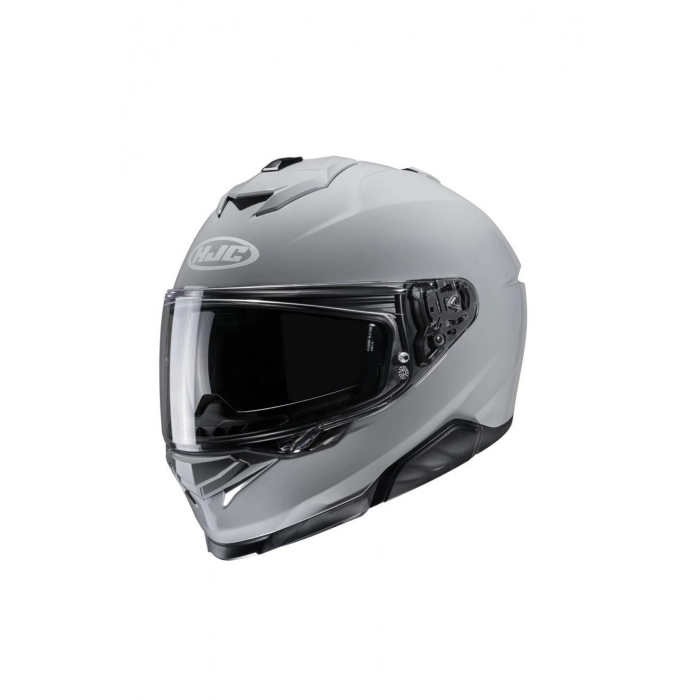 İ71 Kapalı Motosiklet Kaskı Nardo Gri