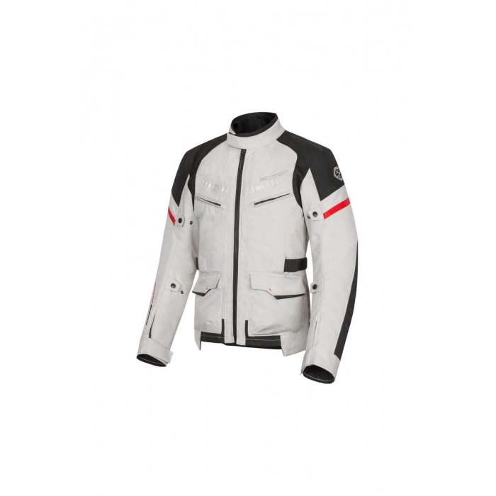 Jk122 Dört Mevsim Motosiklet Montu Gri