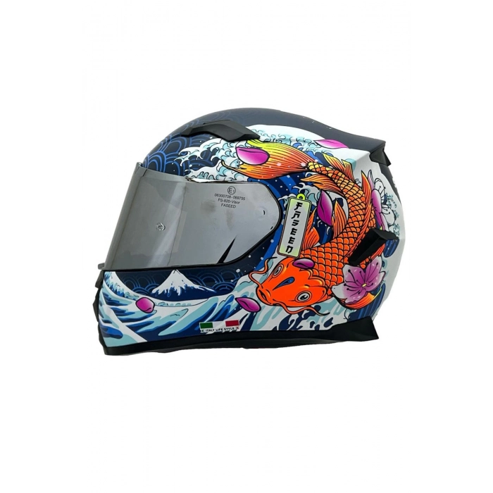 Fibba 820 Tam Kapalı Kask Dakar 5