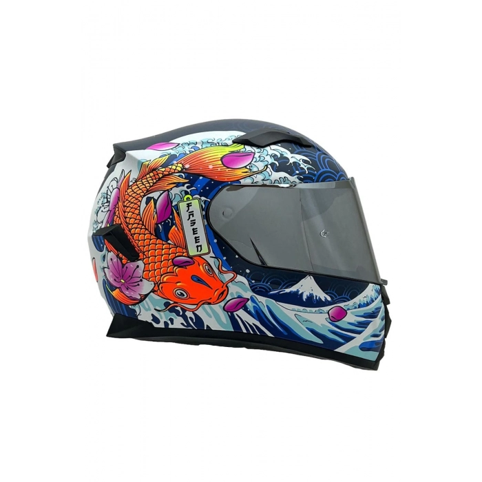 Fibba 820 Tam Kapalı Kask Dakar 5