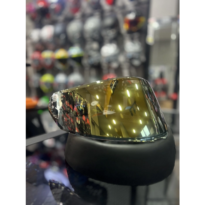 FX-201 Gold Vizör Kask Camı (Yeni 801)