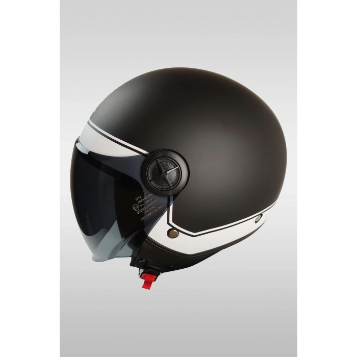 FX-101 Motosiklet Kaskı Mat Black