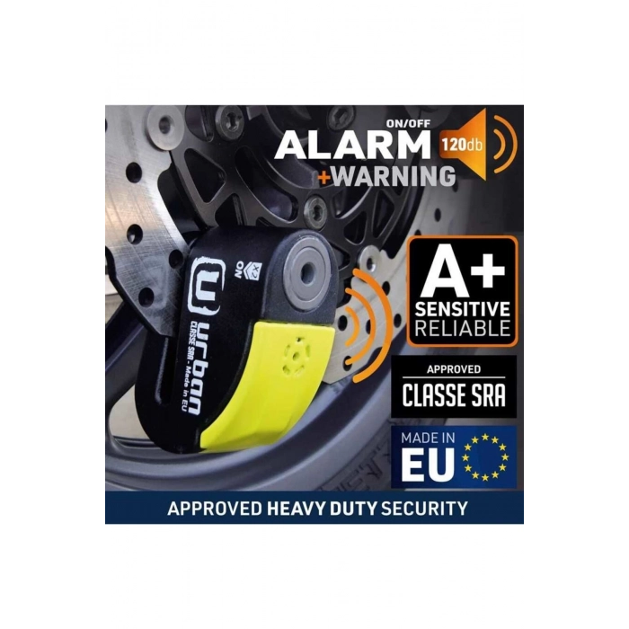 URBAN SECURITY UR10 ALARMLI DİSK KİLİDİ