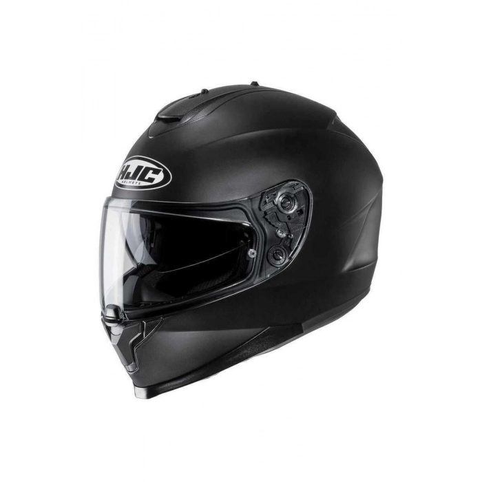 C70n Semi Flat Kapalı Kask Mat Siyah