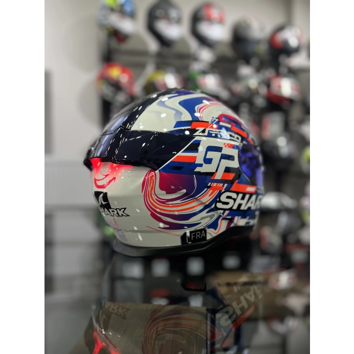 Skwal İ3 Zarco Gp Ledli Kapalı Kask (+1 Mavi Vizör)