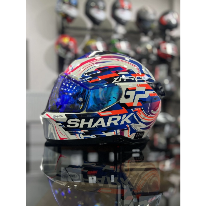 Skwal İ3 Zarco Gp Ledli Kapalı Kask (+1 Mavi Vizör)