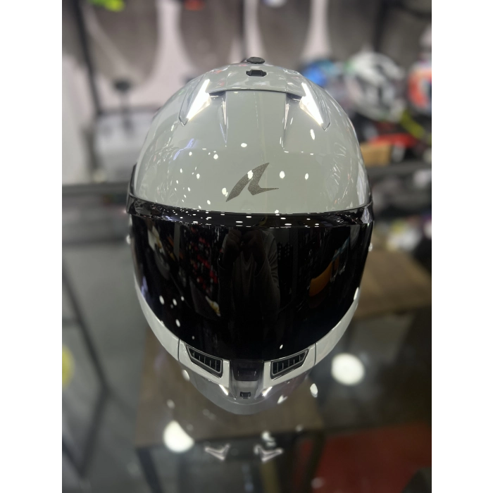 Skwal i3 Nardo Gri Ledli Kask (+1 Siyah Vizör)