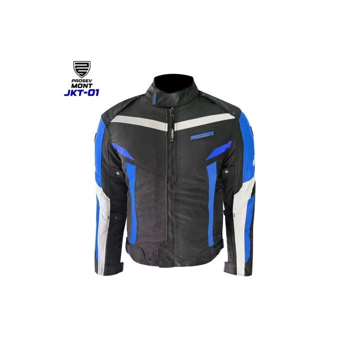 JKT01 - 4 MEVSİM MONT (MAVI/SİYAH)