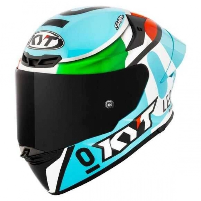 TT-REVO KASK LEOPARD EDITION TRICOLORE (Şeffaf Vizörlü)