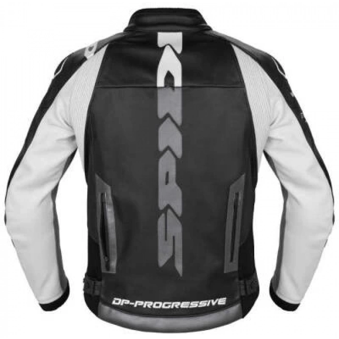 DP PROGRESSIVE LEATHER DERİ CEKET SİYAH BEYAZ
