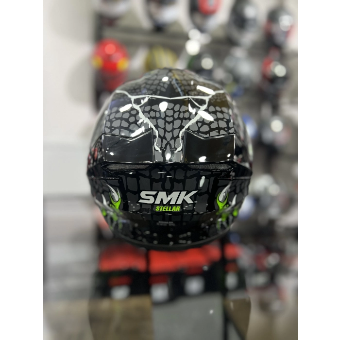 Stellar Yeşil Taoteı Kapalı Kask