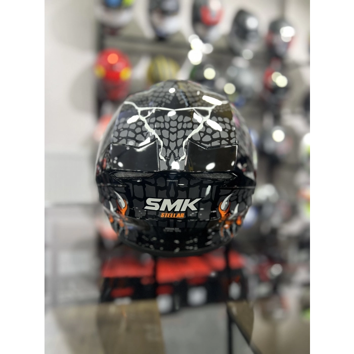 Stellar Turuncu Taoteı Kapalı Kask