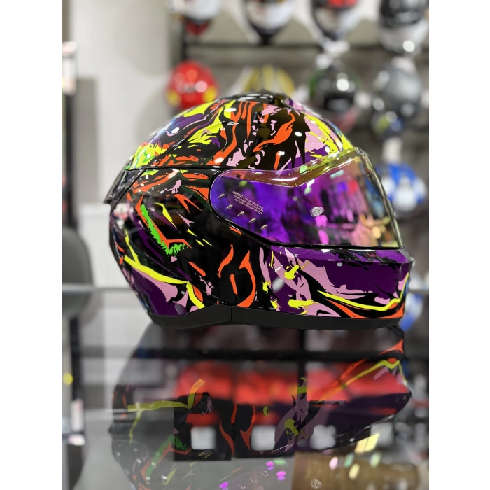 Rıdıll 2 Raging Beast Şeffaf Vizörlü Kapalı Kask