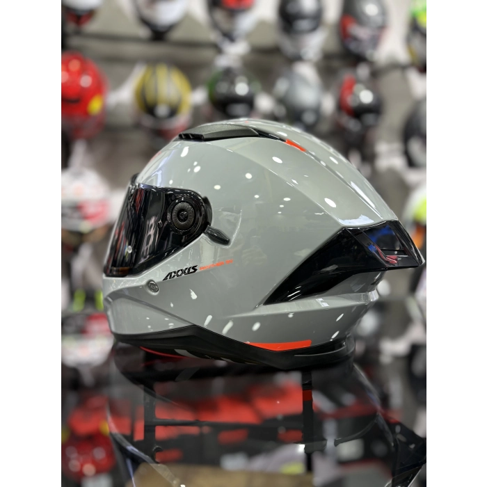 PANTHER NARDO GRİ SİYAH VİZÖRLÜ (+1 ŞEFFAF VİZÖR)