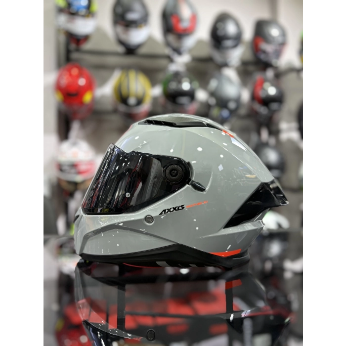 PANTHER NARDO GRİ SİYAH VİZÖRLÜ (+1 ŞEFFAF VİZÖR)