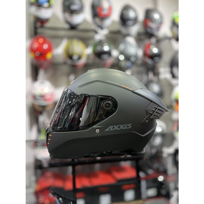 HAWK SV EVO MAT SİYAH ( ŞEFFAF VİZÖRLÜ )