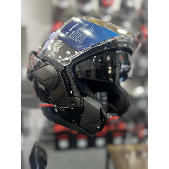 OXO SİYAH 180 ÇENE AÇILIR KASK