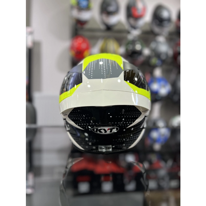 TT-Course Gear Kapalı Kask Siyah Vizörlü (+1 Şeffaf Vizör)