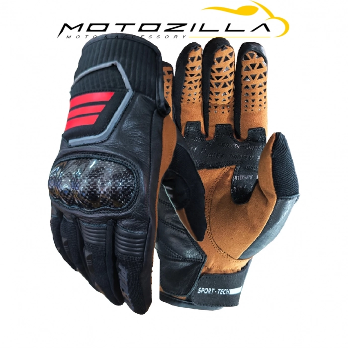 GL63 Deri Motosiklet Eldiveni