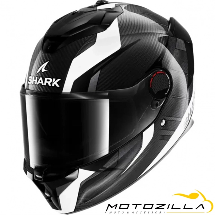 SPARTAN GT PRO KARBON BEYAZ ŞEFFAF VİZÖRLÜ