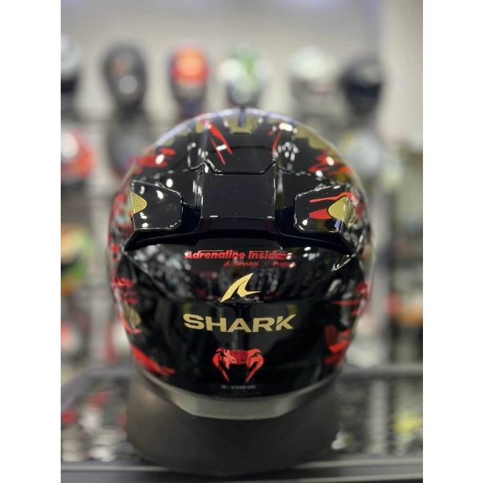 Skwal i3 Venum Ledli Kask (+1 Gold Vizör)