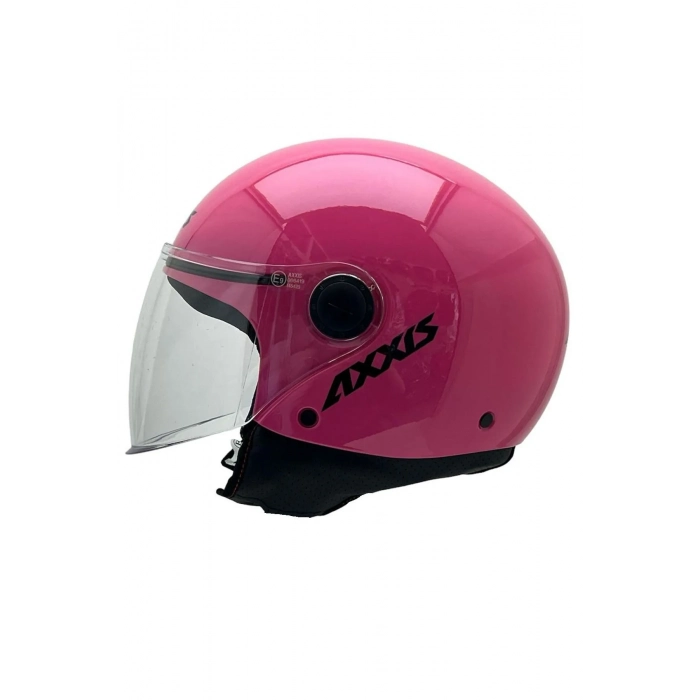 Square S Pembe Yarım Kask