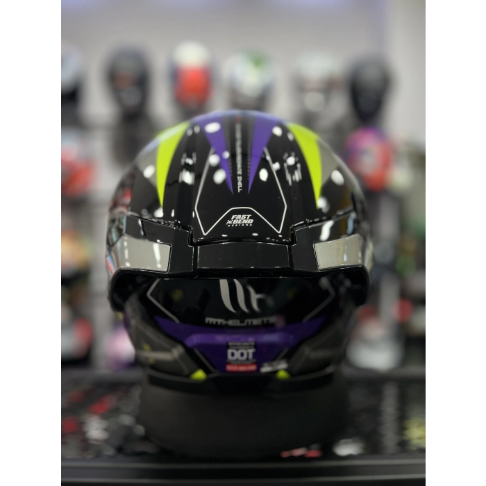 Helmets Thunder 4 Valiant İridyum Vizörlü (+1 Şeffaf Vizör)