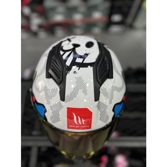 Helmets Stinger 2 Yozu İridyum Vizörlü (+1 Şeffaf Vizör)