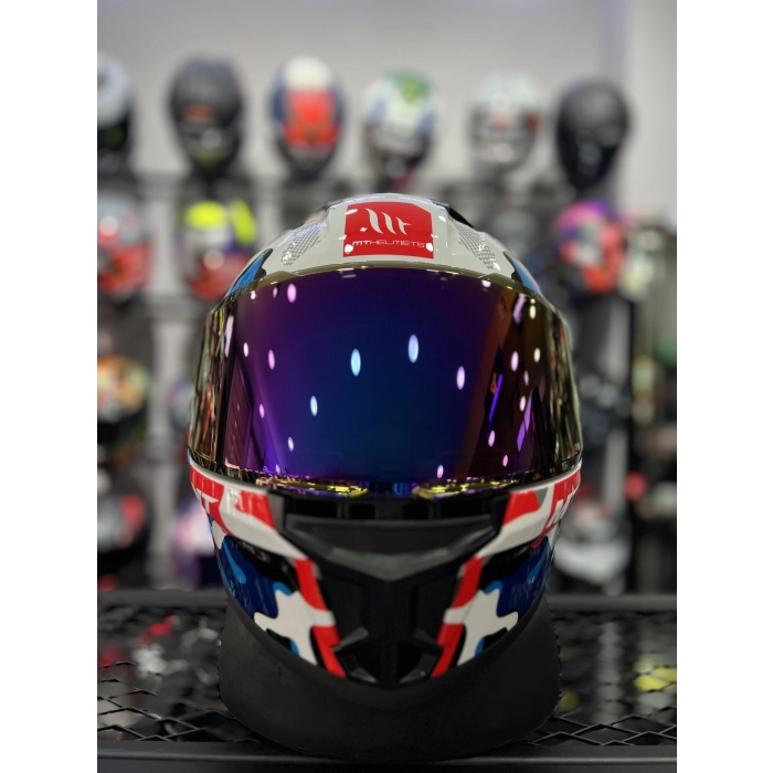 Helmets Stinger 2 Yozu İridyum Vizörlü (+1 Şeffaf Vizör)